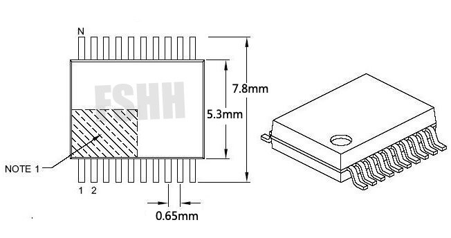 SSOP28 /TSSOP28 Patch board