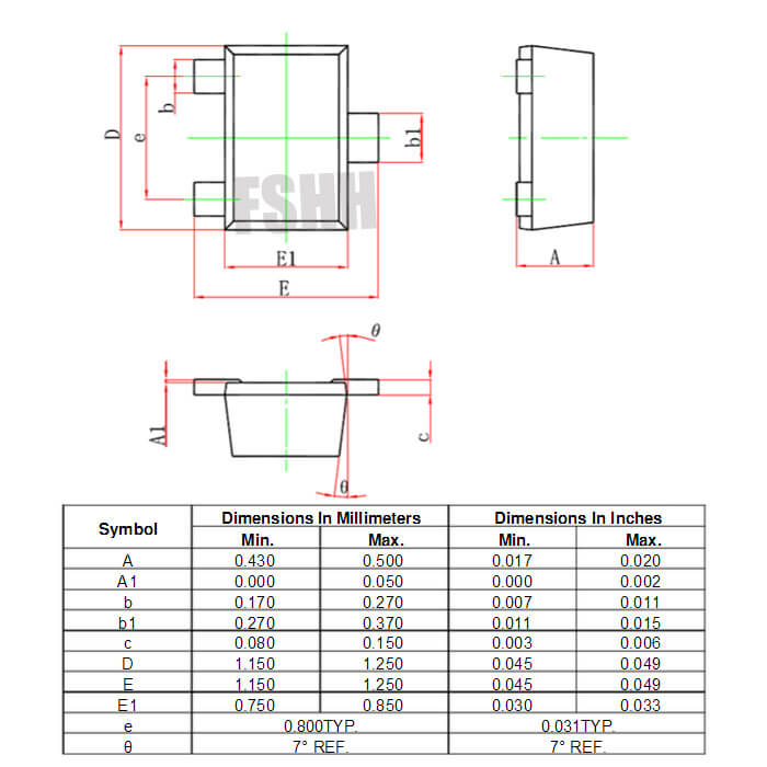 SOT-723 Test Socket SOT723 Aging Test Socket With PCB With Wiring ...