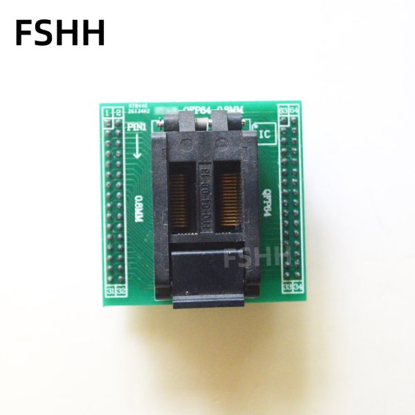 SDP-705X-64Q Programmer adapter 0.8mm QFP64 to DIP test socket adapter for 68HC705X32 - Image 4