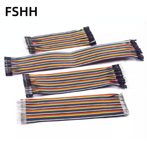 10cm 20cm 30cm 40cm Pitch 2.54mm Colorful DuPont Wire Electronic Hobbyist DIY Testing Experimentation - Image 3