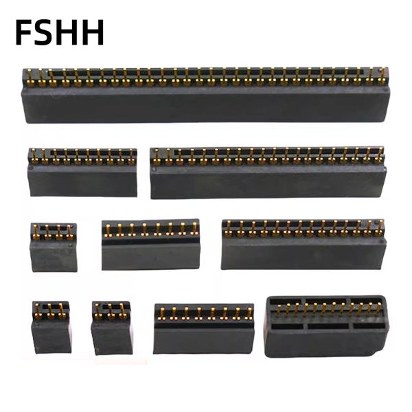 Single row chip IC aging test socket SIP3pin 4pin 8pin 10pin 12pin 14pin 20pin 30pin socket Pitch 2.54mm 2.0mm - Image 2