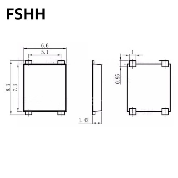 Clamshell SOP4 aging test socket SOIC4 to DIP Programmer's Adapter 5.1mm Pitch - Image 6